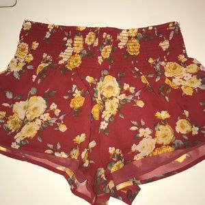 Floral shorts